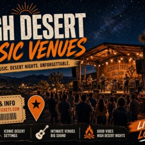 High Desert Music Venues – Wide Open Sounds & Local Energy
