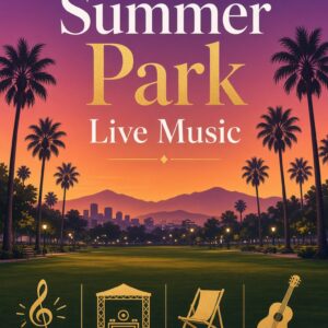 City Summer Park Live Music Locations – Inland Empire