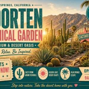 Palm Springs Botanical Gardens – Desert Beauty Up Close