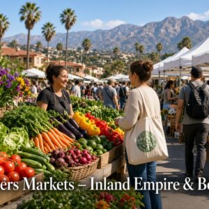 Farmers Markets Across the Inland Empire, San Gabriel Valley, Temecula, Palm Springs & High Desert