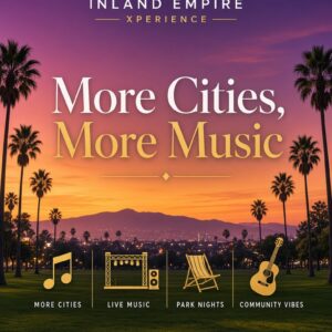 More Free Summer Park Live Music Across the Inland Empire & Nearby Cities